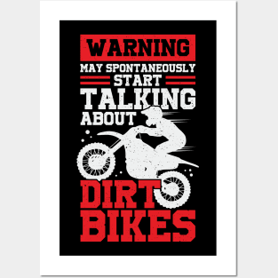 Funny Motocross Dirt Bike Rider Gift Posters and Art